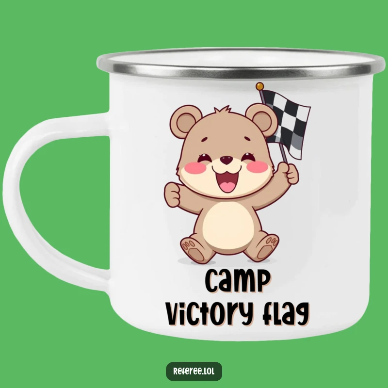 Funny Bear Cub Campfire Mug - Adventure Fuel for Outdoor Fun!