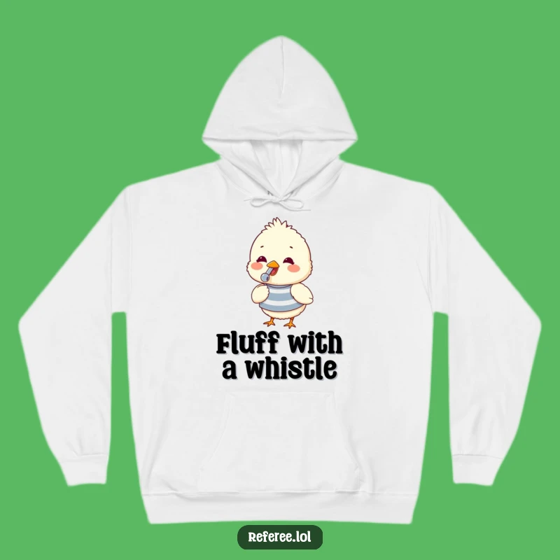 Funny Chick Whistle Hoodie: Cozy and Cute, The Perfect Fluffy Chick Gift for Chilly Days!