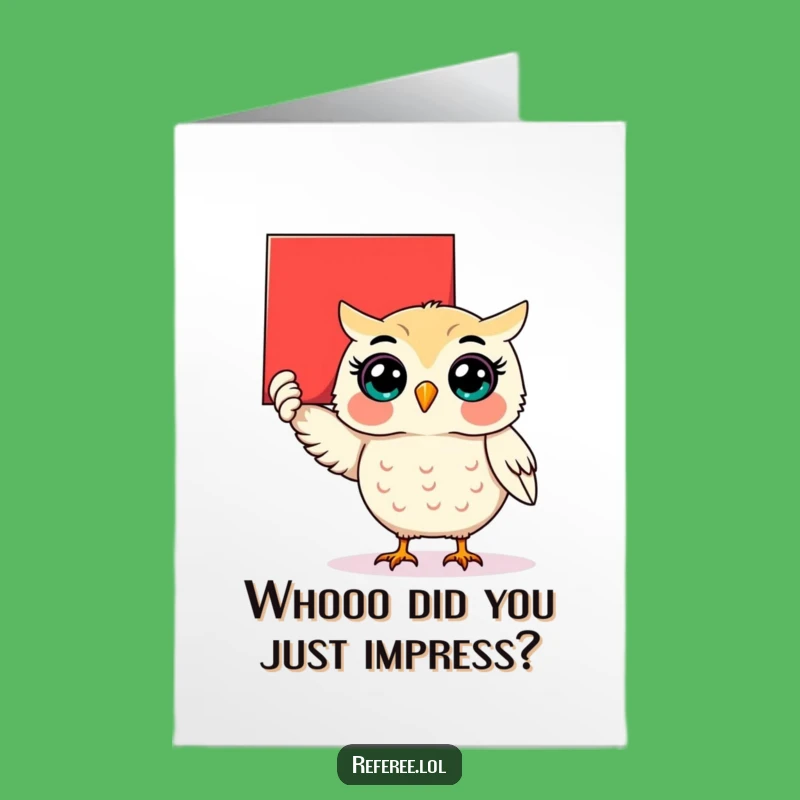 Free Printable Congrats Card: Owl's Shocking Good News - Funny Downloadable Gift