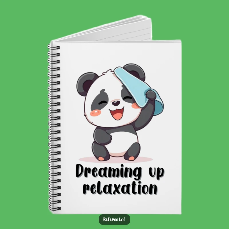 Funny Panda Sweat Notebook: Jot Down Your Victories, Perfect Gift for Planners