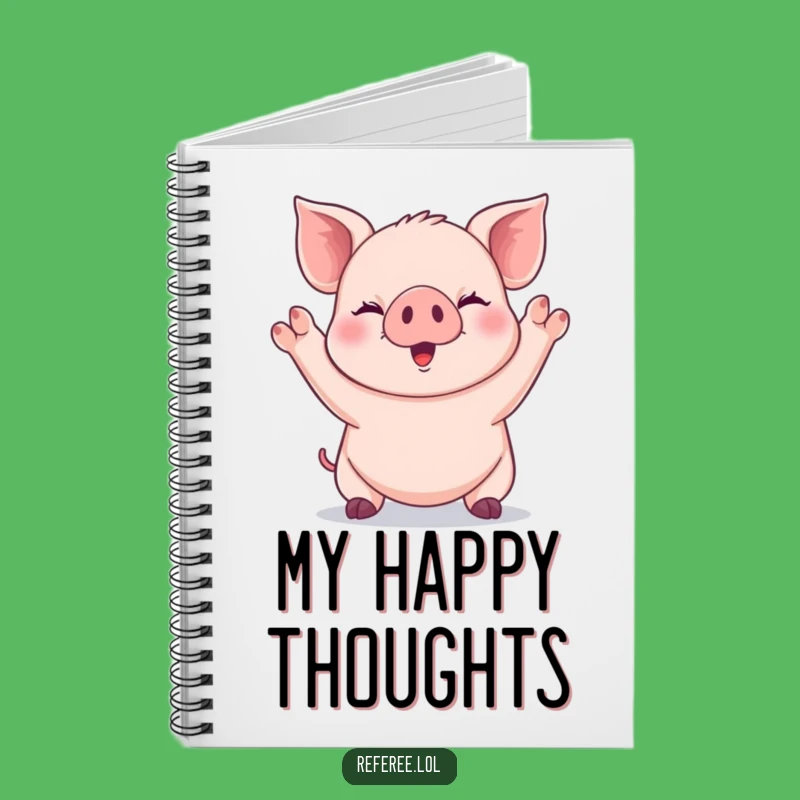 Funny Piglet Notebook: Jot Down Your Giggles and Joyful Thoughts!
