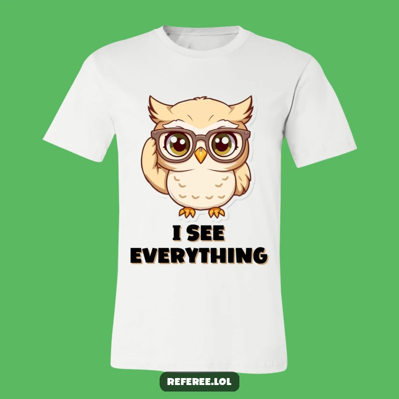 Funny Owl Glasses T-Shirt: Focused Scholar Tee, Hilarious Gift for Thinkers