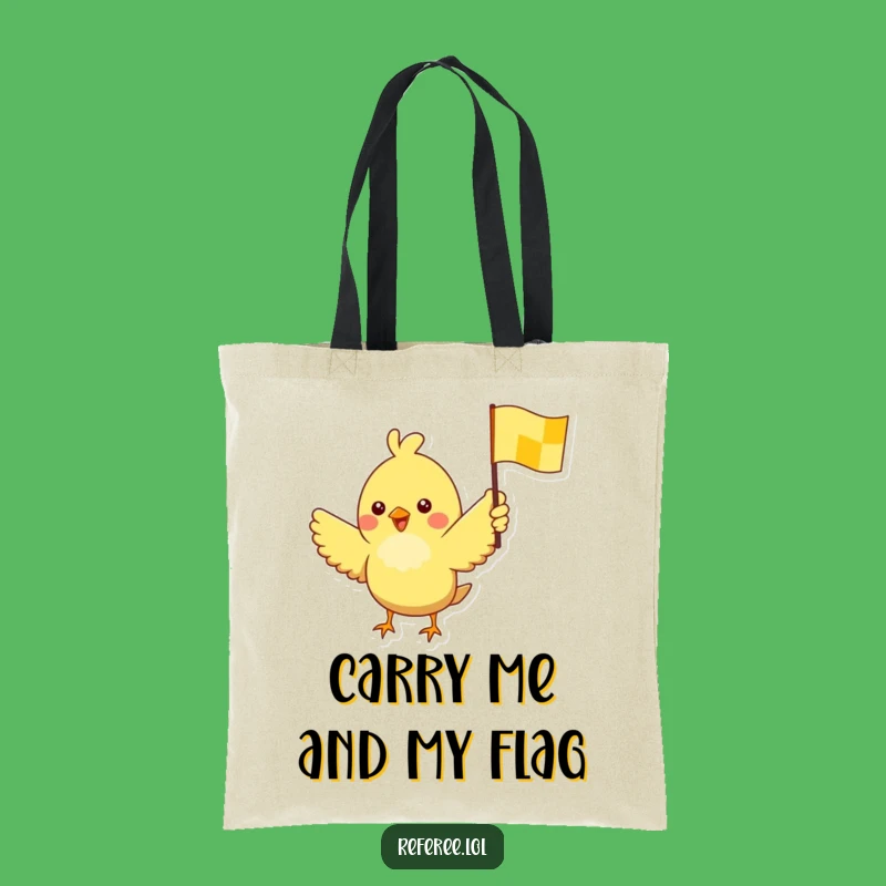 Funny Bird Flag Tote Bag: Carry Your Excitement with Style